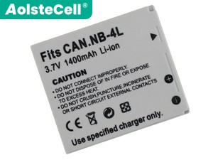 Battery for Canon Digital IXUS 100 IS
