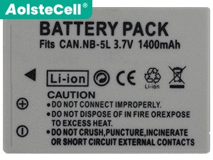 Battery for Canon IXUS 990 IS
