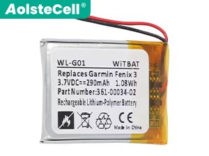 Battery for Garmin fenix 3 HR
