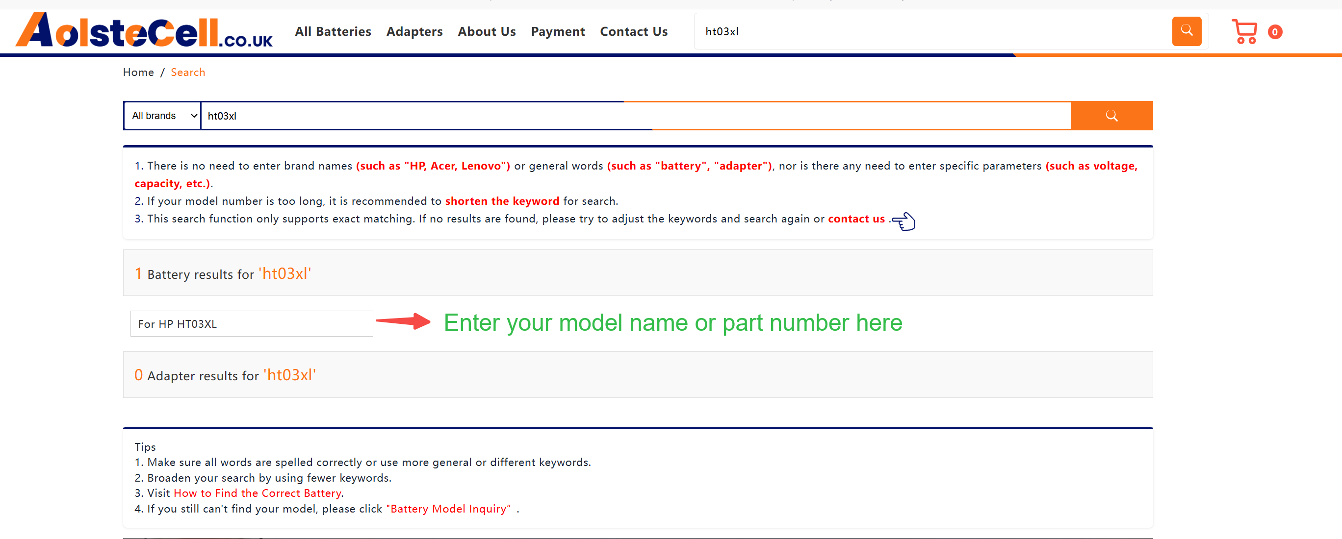 Search Example