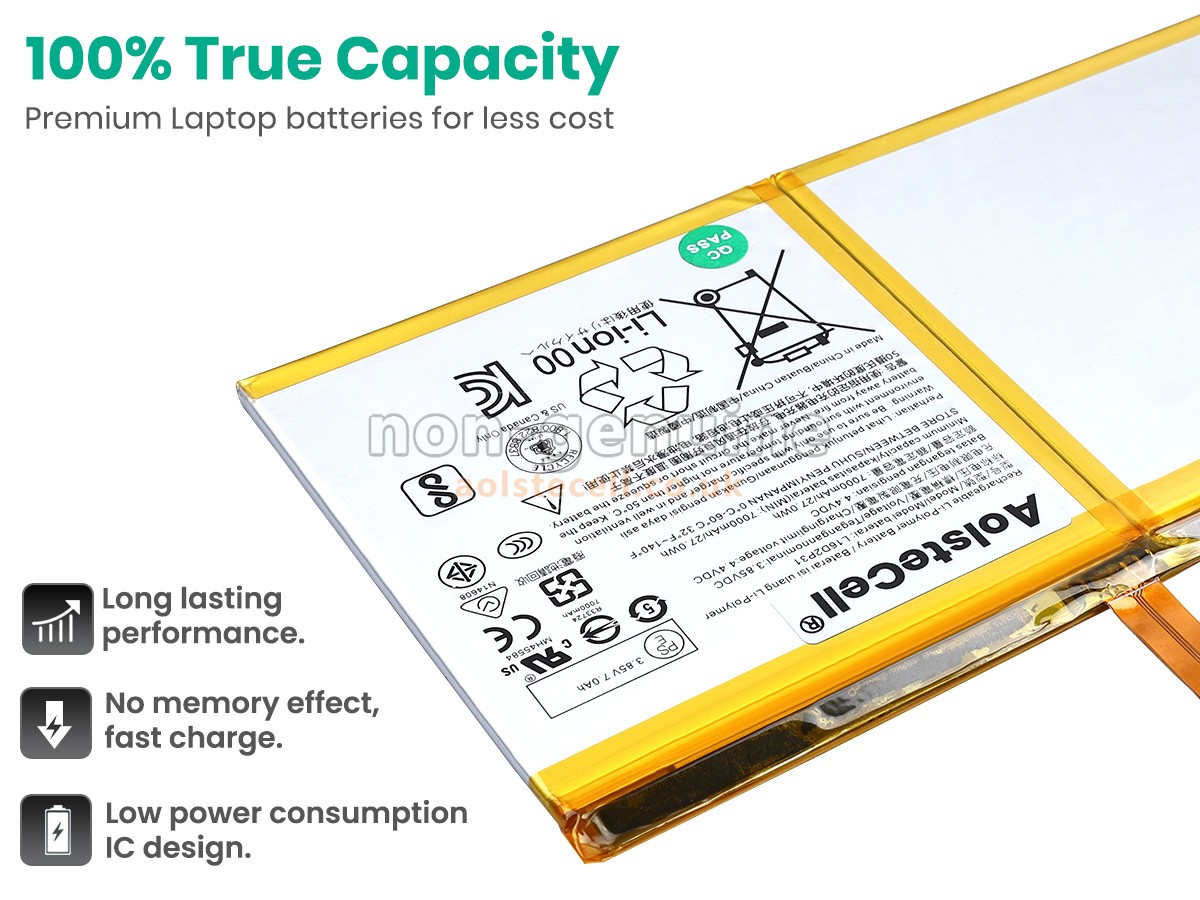 Battery for Lenovo Tab 4 10.1